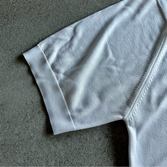 Maison Montagut Paris, NWOT, Polo Shirt, White, Large, Vadim - Picture 5 of 15